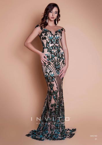 Abiti donna cerimonia haute couture abiti sartoriali donna alta gamma INVITO