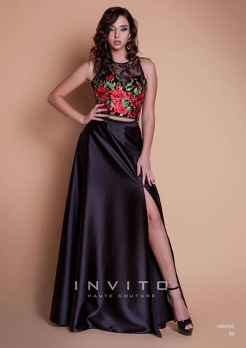 Abiti donna cerimonia haute couture abiti sartoriali donna alta gamma INVITO