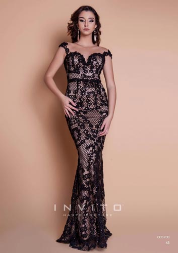 Abiti donna cerimonia haute couture abiti sartoriali donna alta gamma INVITO
