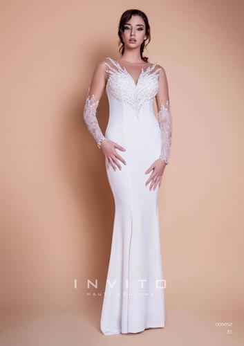 Abiti donna cerimonia haute couture abiti sartoriali donna alta gamma INVITO