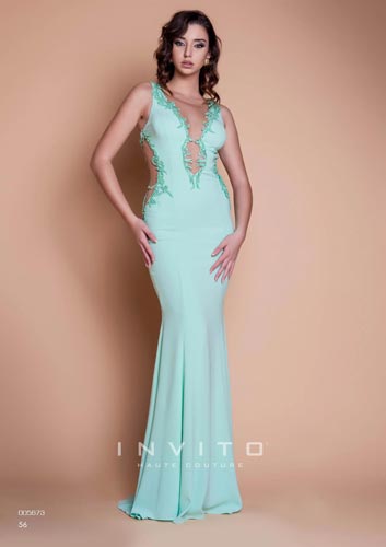 Abiti donna cerimonia haute couture abiti sartoriali donna alta gamma INVITO