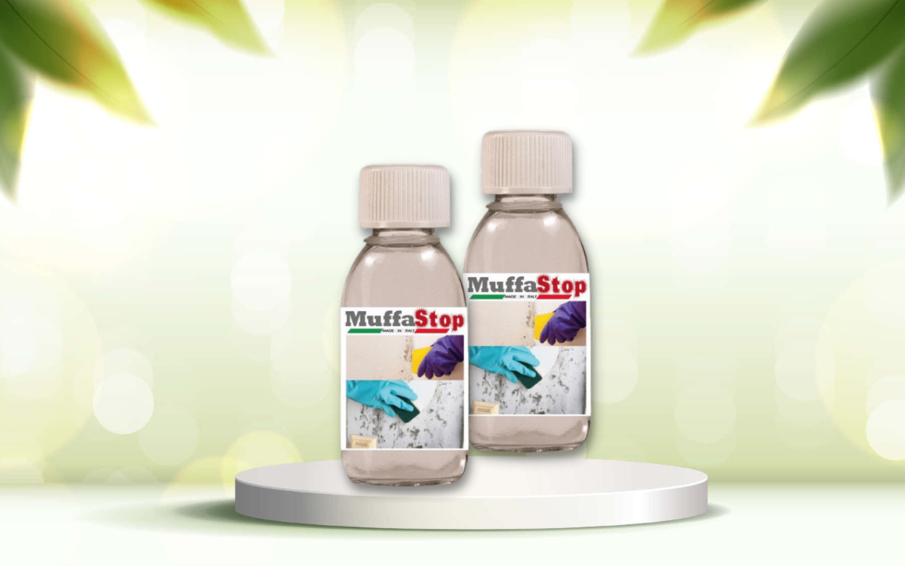 Elimina la muffa in pochi minuti: scopri Muffa Stop per casa e giardino