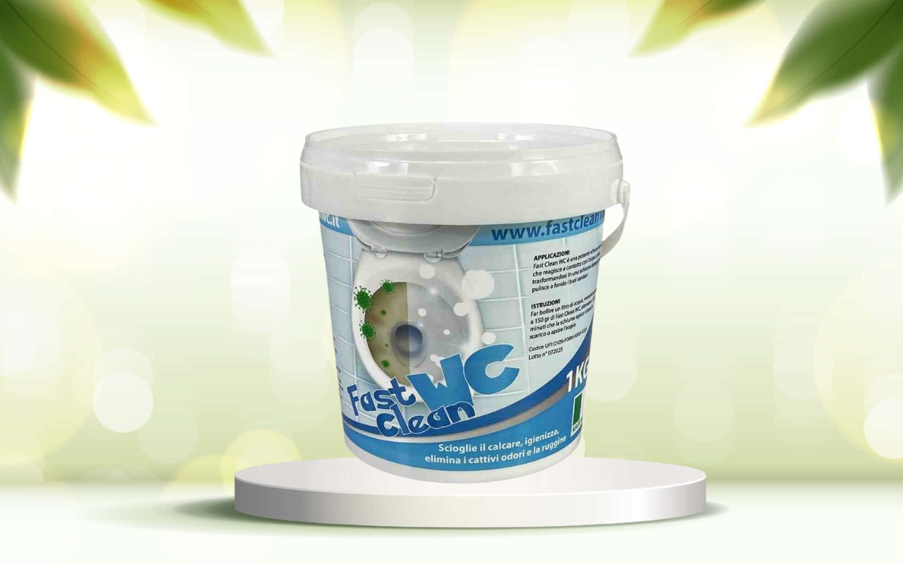 Elimina calcare e ruggine dal WC senza fatica con Fast Clear WC: scopri come funziona